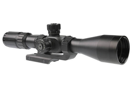 The Primary Arms 4-14 HUD DMR 5.56 illuminated scope features a Zero reset function